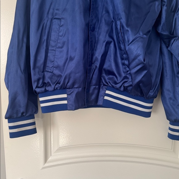 Augusta Sportswear Royal/White Satin Jacket - Size M - Picture 9 of 16